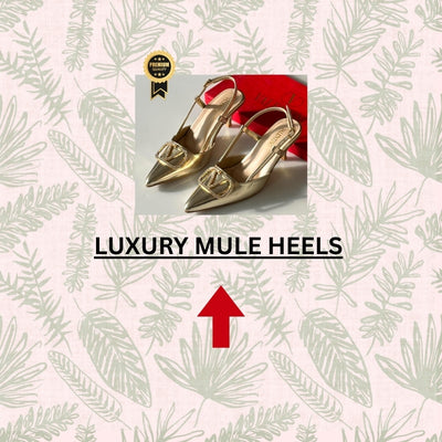 Luxury Mules Heels