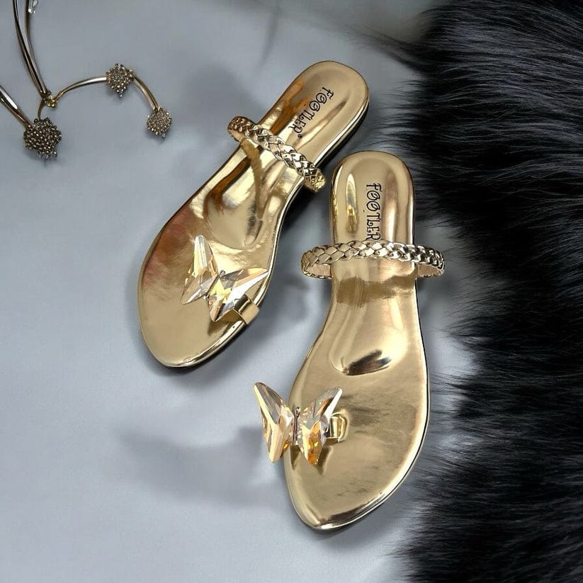 Butterfly Flat Sliders- New ARRIVAL