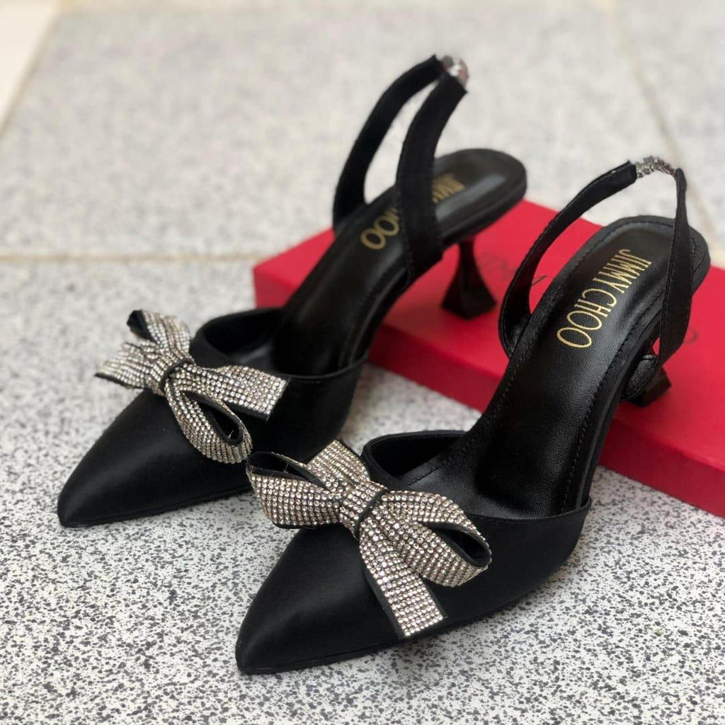 Jimmi Choo Style Mules Heels
