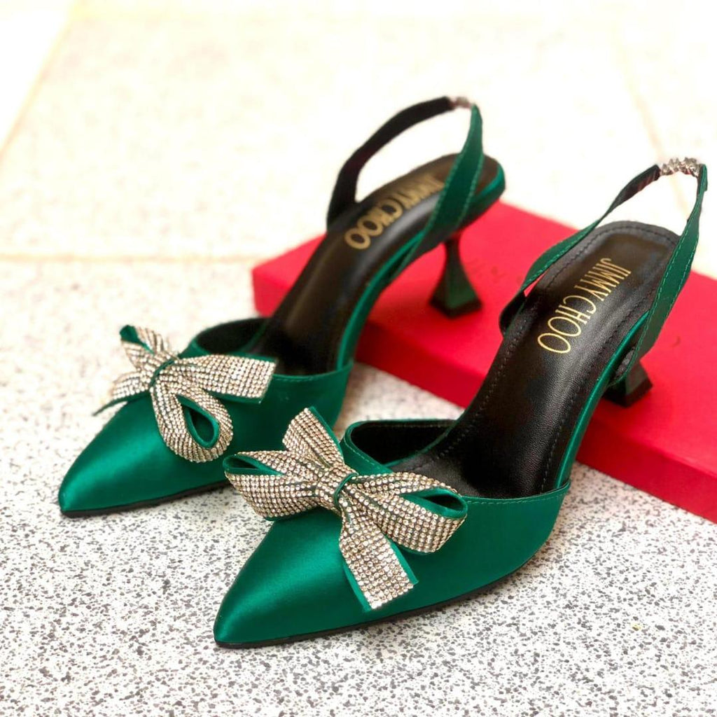 Jimmi Choo Style Mules Heels