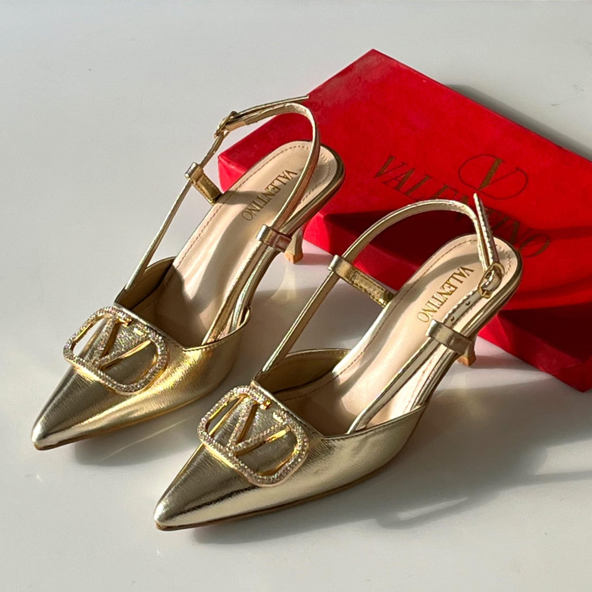 Valentino Style Heels - Formal Arrival