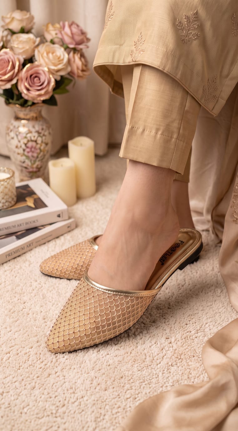 Net Comfort Mules