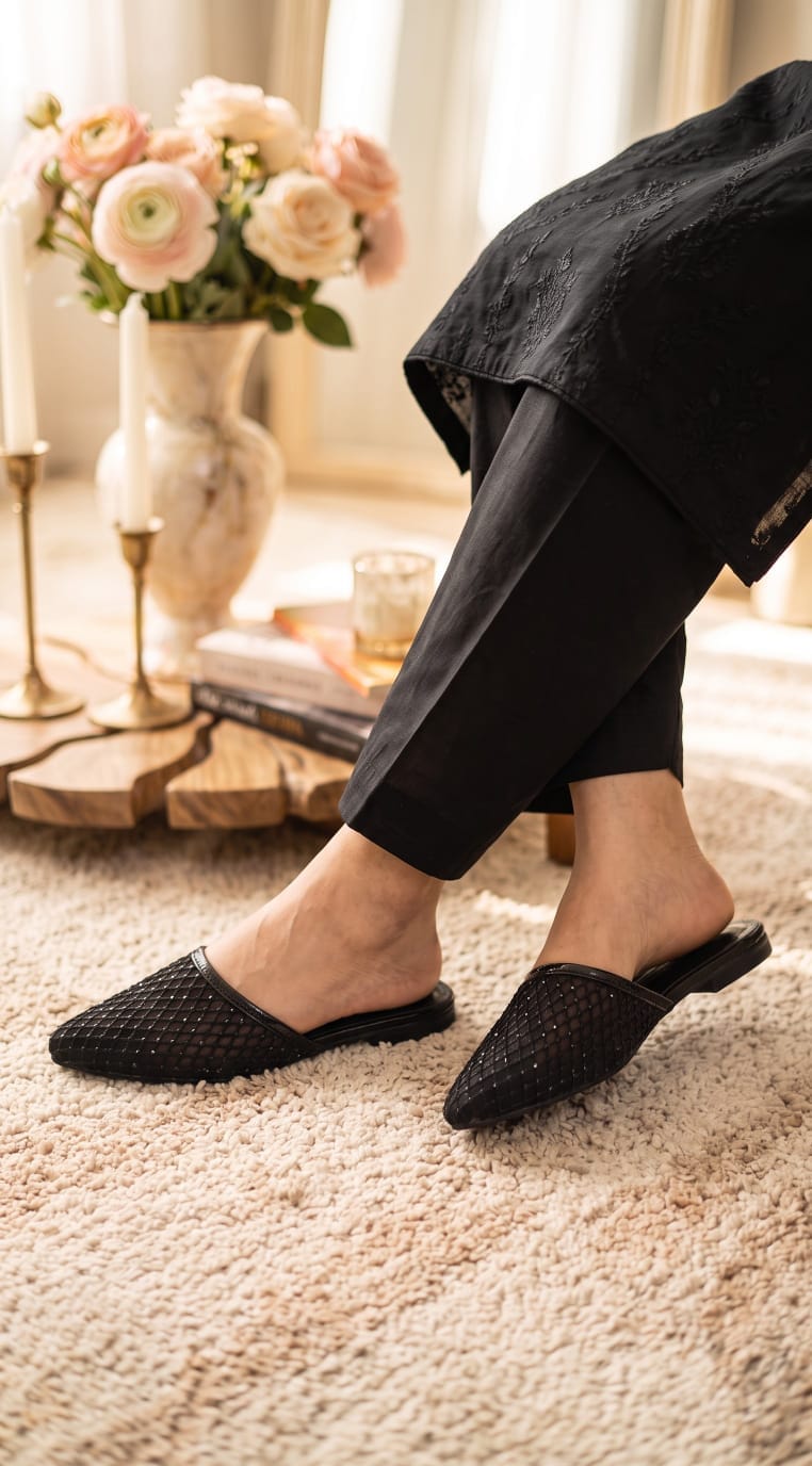 Net Comfort Mules