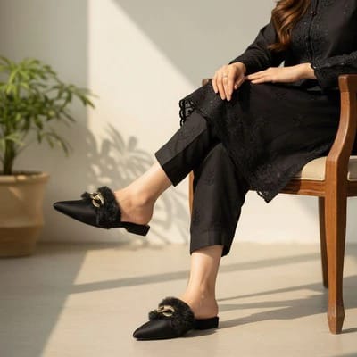 Fur Mules Winter