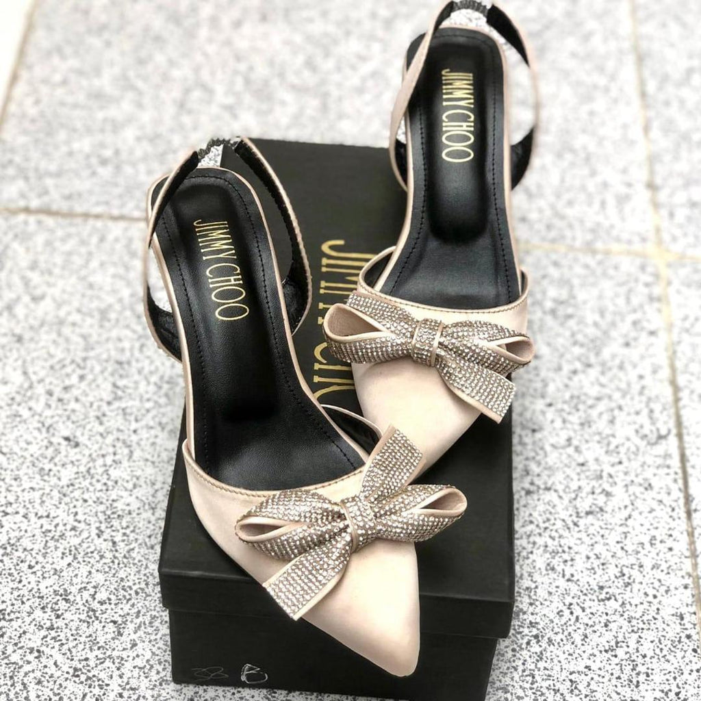 Jimmi Choo Style Mules Heels