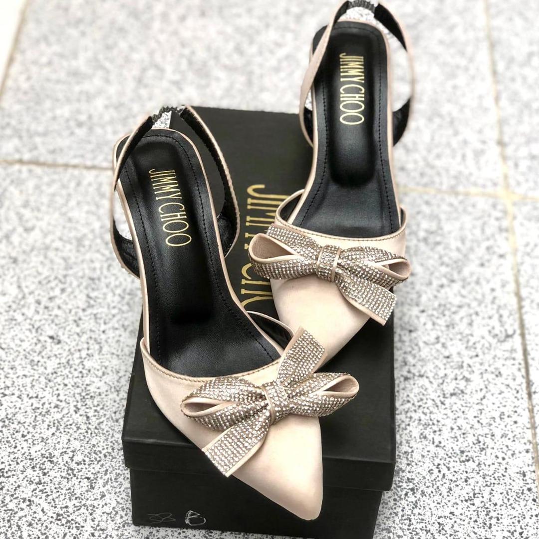 Jimmi Choo Style Mules Heels