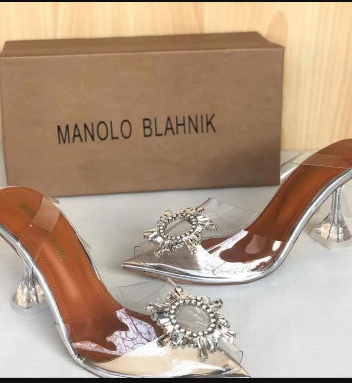 Trendy Crystal Heel